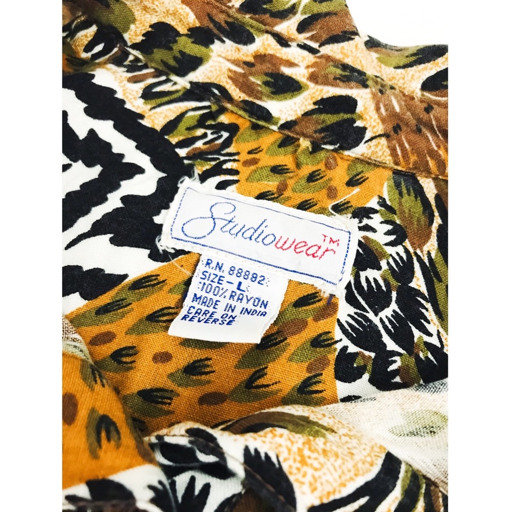 Vintage 💫 Mixed Animal Print Romper - Picture 14 of 14